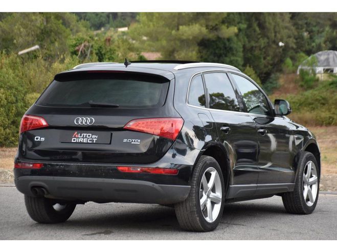 Audi Q5 Quattro 2.0 TDI DPF - 170 - BV S-tronic  NOIR de 2009