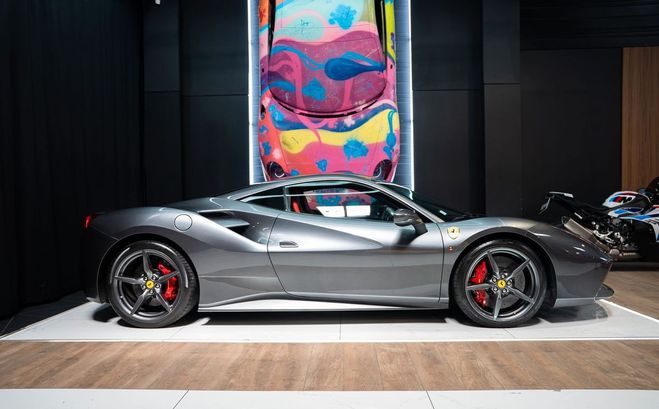 Ferrari 488 GTB V8 Biturbo 670ch | Immat France Grig Gris de 2019