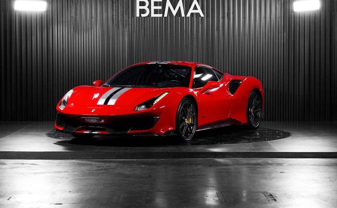 Ferrari 488 GTB Pista V8 Biturbo 720ch | Immat Franc Rouge de 2018