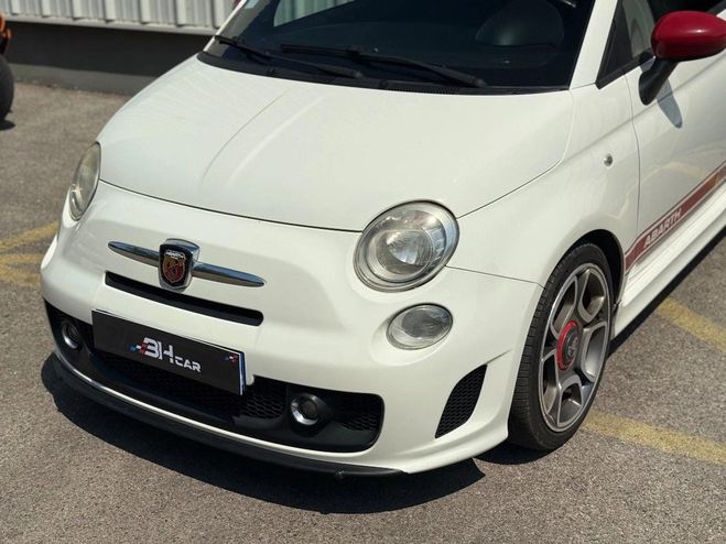 Abarth 500 1.4 T 135CV / SUIVI COMPLET / BLUETOOTH  Blanc de 2009