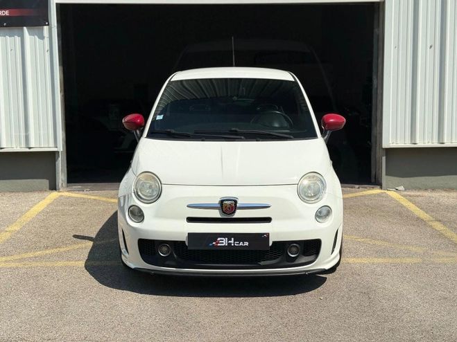 Abarth 500 1.4 T 135CV / SUIVI COMPLET / BLUETOOTH  Blanc de 2009