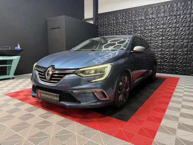 Renault Megane 4 GT LINE 1.2l 130CH SUIVI 100% SIEGES S BLEU FONCE de 2016
