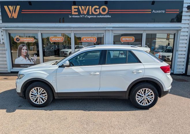 Volkswagen T Roc 1.0 tsi 115cv lounge apple carplay camer Blanc de 2019