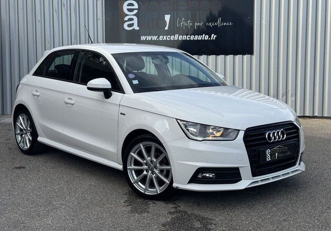 Audi A1 Sportback 25 TFSI 95CH S LINE Blanc de 2018