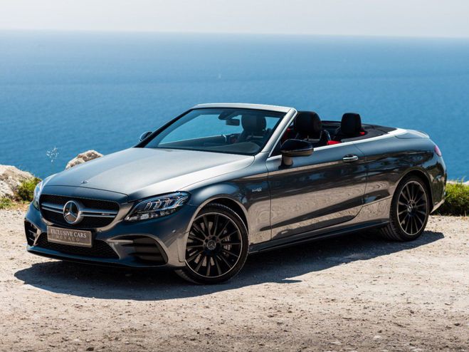 Mercedes Classe C 43 AMG V6 3.0L CABRIOLET 4-MATIC 390 CV  Gris S�l�nite m�tal de 2020