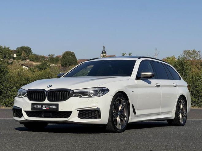 BMW Serie 5 touring M550d xDrive - BVA Sport Steptro Alpinweiss de 2018