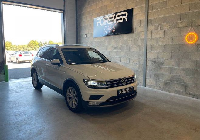 Volkswagen Tiguan 2.0 TDI 150 CARATE EDITION Garantie 6 mo Blanc de 2017