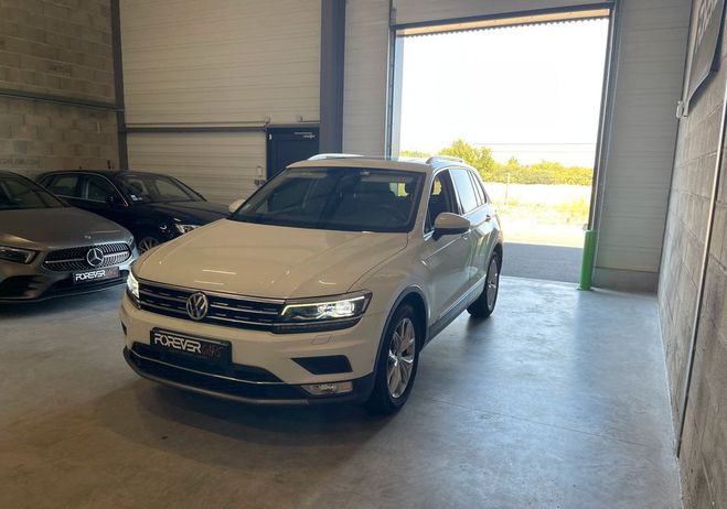 Volkswagen Tiguan 2.0 TDI 150 CARATE EDITION Garantie 6 mo Blanc de 2017