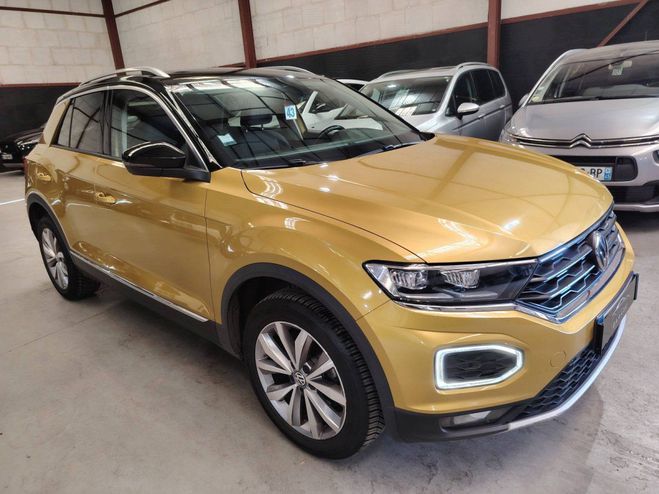Volkswagen T Roc 1.5 TSI EVO 150ch Lounge Business DSG7 E JAUNE de 2019