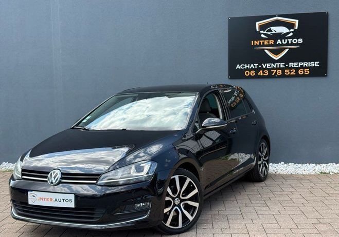 Volkswagen Golf VII CARAT Noir de 2013