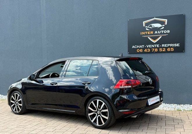 Volkswagen Golf VII CARAT Noir de 2013