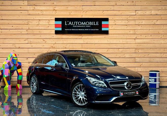 Mercedes Classe CLS Classe 63 amg shooting brake 4MATIC v8 5 Bleu de 2015