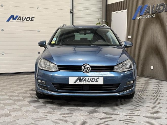 Volkswagen Golf VII SW 1.6 TDI 105ch DSG 7 Carat BLEU CLAIR de 2015