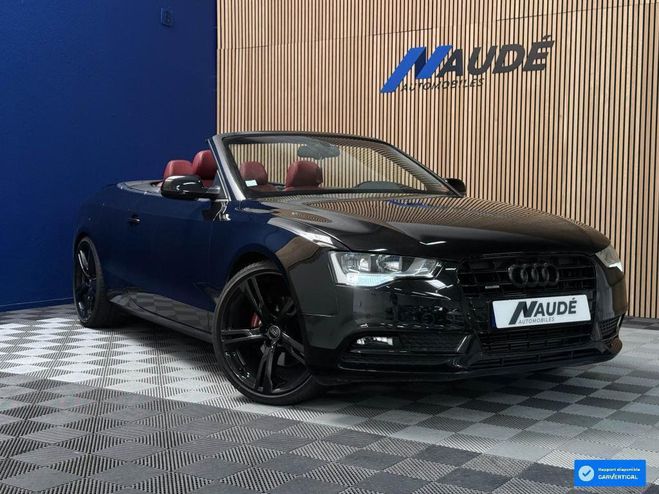 Audi A5 Cabriolet 2.0 TFSI 211 CH QUATTRO S-Tron NOIR de 2012