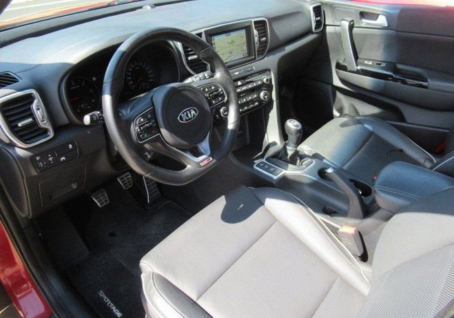 Kia Sportage 2.0 CRDI 136CH GT LINE PACK PREMIUM 4X4 Rouge de 2016