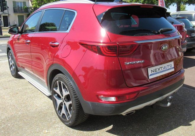 Kia Sportage 2.0 CRDI 136CH GT LINE PACK PREMIUM 4X4 Rouge de 2016