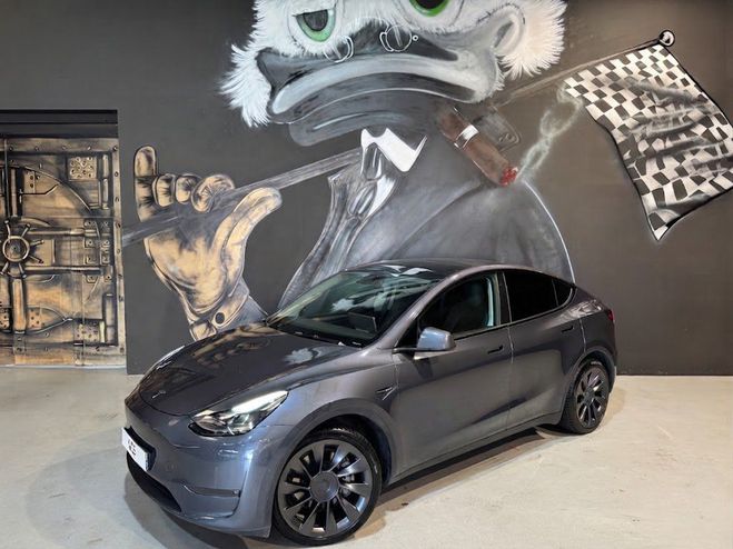 Tesla Model Y Grand Autonomie Dual Motor AWD 1�re main Gris Fonc� de 2021