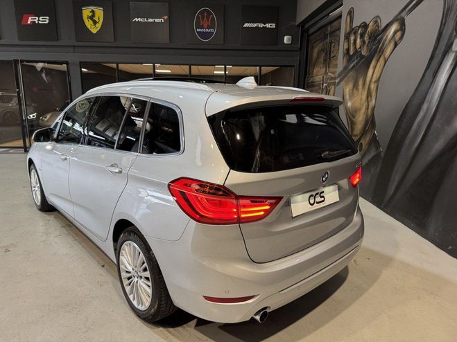 BMW Serie 2 Gran Tourer 218d Luxury 7 places Origine Gris Clair de 2016
