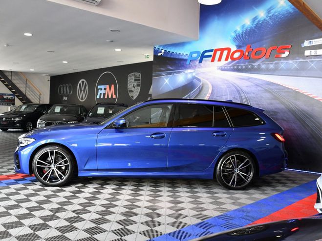 BMW Serie 3 Touring 320D Pack M 2.0 190 X-Drive GPS  Bleu de 2021