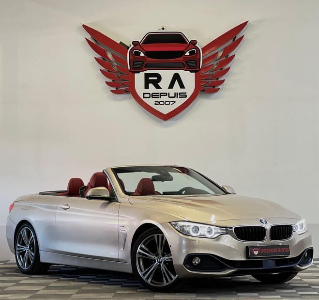 BMW Serie 4 430D 258CH LUXURY Gris Clair M�tallis� de 2014