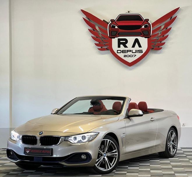 BMW Serie 4 430D 258CH LUXURY Gris Clair M�tallis� de 2014