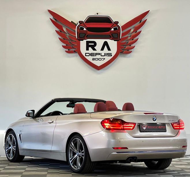 BMW Serie 4 430D 258CH LUXURY Gris Clair M�tallis� de 2014