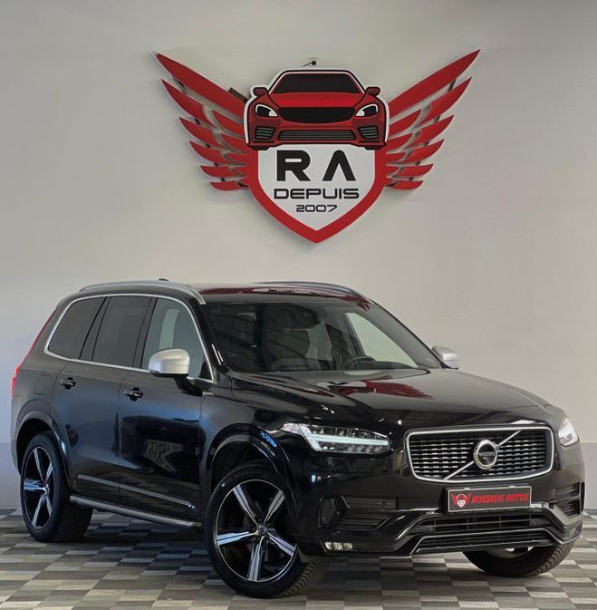 Volvo XC90 D5 235CH R-DESIGN 7 PLACE Noir M�tallis� de 2018