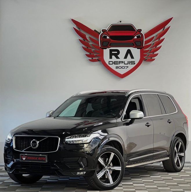 Volvo XC90 D5 235CH R-DESIGN 7 PLACE Noir M�tallis� de 2018