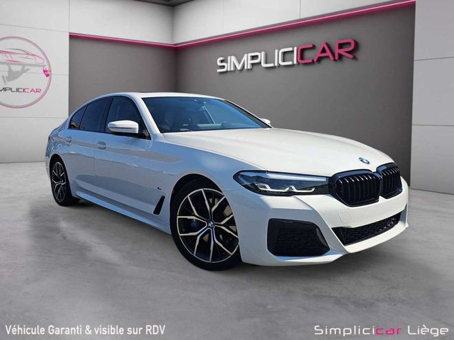 BMW Serie 5 520 dA (EU6d-TEMP) Blanc M�tallis� de 