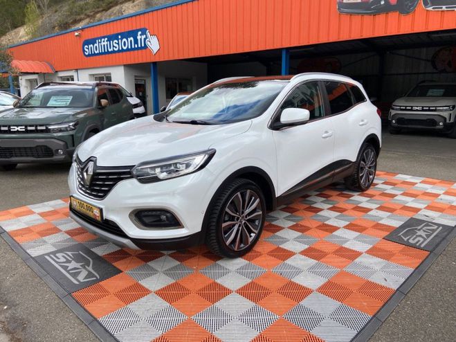 Renault Kadjar BlueDCi 115 EDC INTENS GPS Cam�ra TOIT P Blanc de 2019
