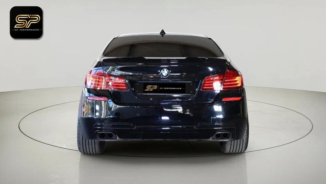 BMW Serie 5 550i V8 449 ch M SPORT * HUD * HARMAN KA Noir de 2016