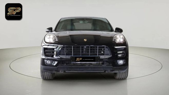 Porsche Macan S * V6 BITURBO 340 CH * PANO * BOSE * CA Noir de 2018