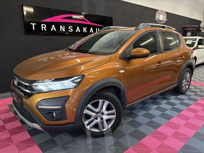 Dacia Sandero 1.0 eco-g 100 ch stepway confort carplay Orange de 2022