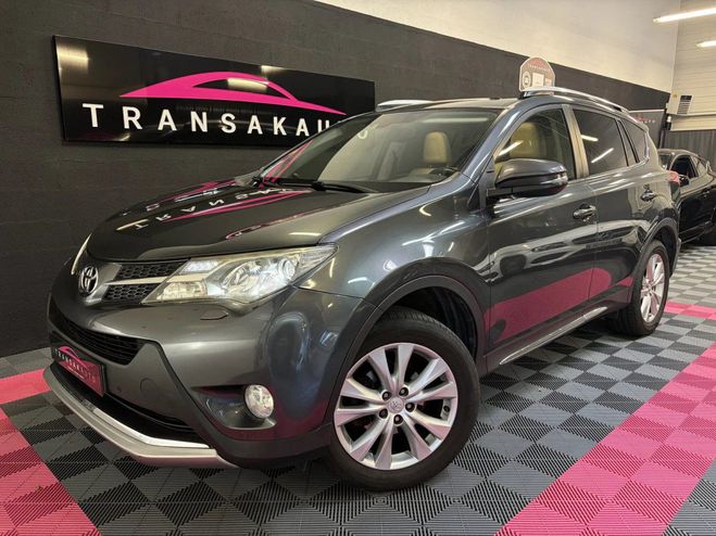 Toyota RAV 4 2.2 150ch lounge awd boite automatique t Gris de 2014