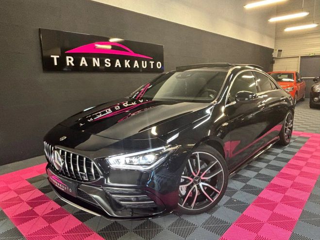 Mercedes Classe CLA coupe 35 amg 7g-dct 4matic suivi complet Noir de 2019