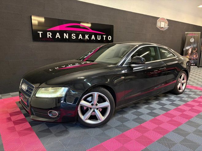 Audi A5 2.0 tfsi 180 s line peu de tres distribu Noir de 2009
