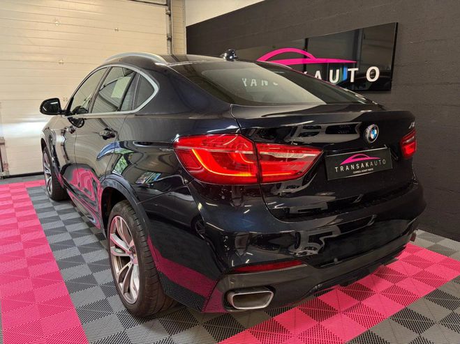 BMW X6 f16 xdrive30d 258 ch m sport a to ges el Noir de 2016