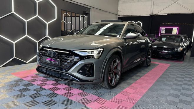 Audi SQ8 sportback e-tron 504 cv camera 360 bang  Gris de 2024