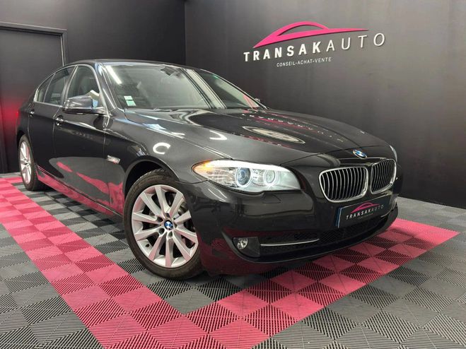 BMW Serie 5 f10 530d 258ch luxe - origine france sec Gris de 2013
