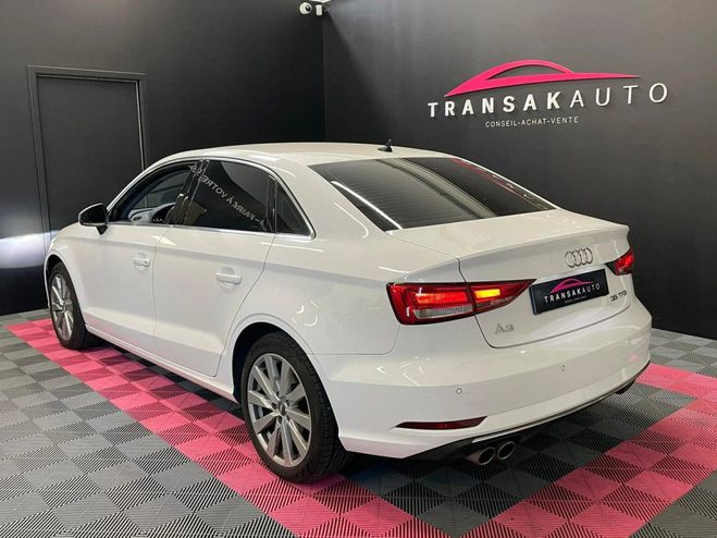 Audi A3 berline 35 tfsi 150 ch s tronic 7 design Blanc de 2020