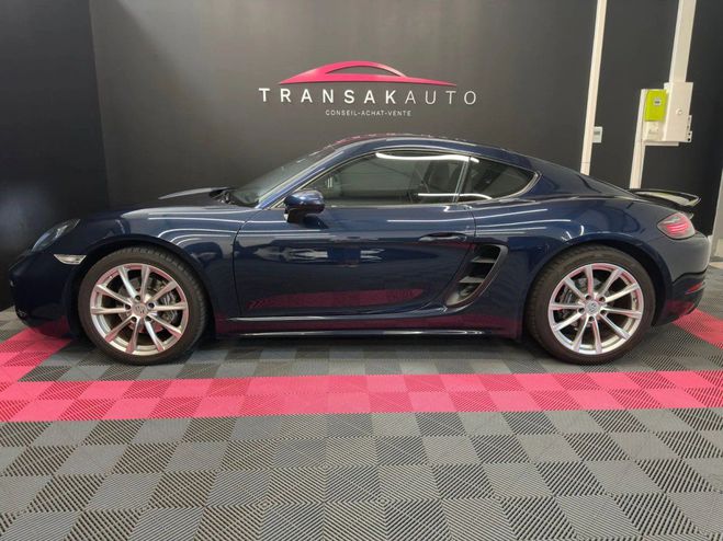 Porsche 718 Cayman 2.0i 300 ch pdk - suivi complet m Bleu de 2018
