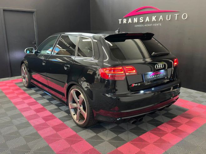 Audi RS3 sportback 2.5 tfsi 340 quattro s-tronic  Noir de 2012