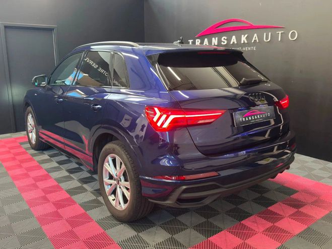 Audi Q3 35 tfsi 150 ch s tronic 7 line - origine Bleu de 2024