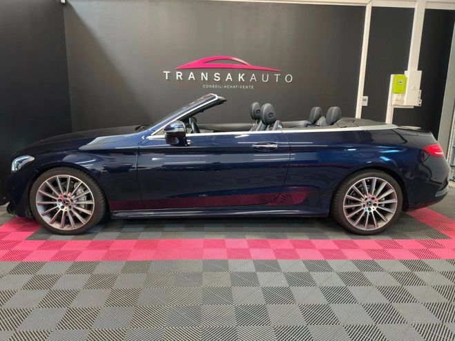 Mercedes Classe C cabriolet 220 d 9g-tronic fascination pa Bleu de 2018