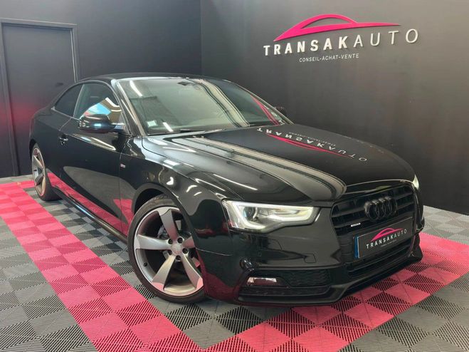 Audi A5 2.0 tdi 177 s line quattro tronic 7 - re Noir de 2015