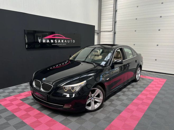 BMW Serie 5 e60 525d 197ch auto toit ouvrant entreti Noir de 2009