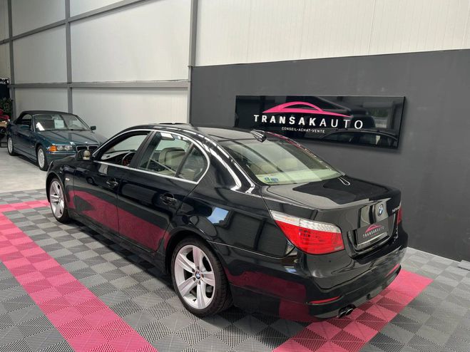 BMW Serie 5 e60 525d 197ch auto toit ouvrant entreti Noir de 2009