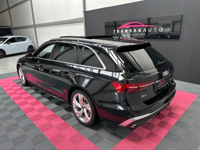 Audi A4 40 tdi 204 s tronic 7 line entretien car Noir de 2021