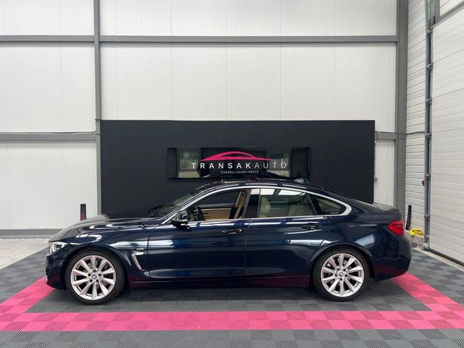 BMW Serie 4 Gran Coupe f36 lci 430d 258 ch bva8 luxu Blanc de 2017
