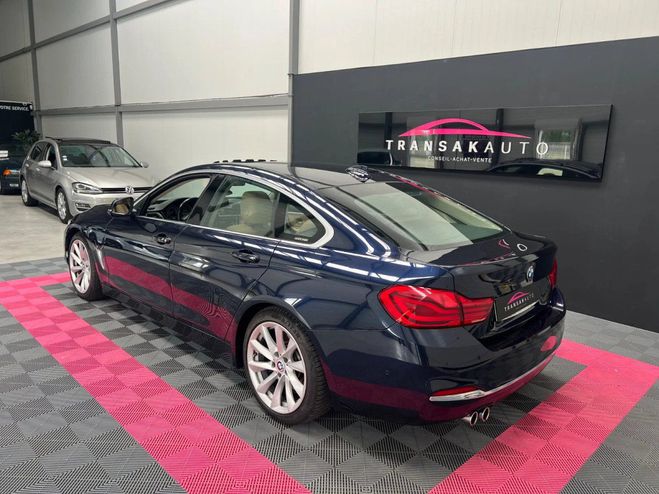 BMW Serie 4 Gran Coupe f36 lci 430d 258 ch bva8 luxu Blanc de 2017